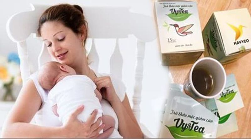 10 Loại trà giảm cân phù hợp cho phụ nữ sau sinh và cho con bú
