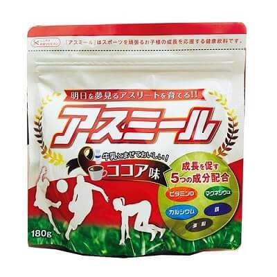 Sữa Asumiru Nhật Bản: Bí quyết tăng trưởng chiều cao vượt trội (3-16 tuổi) 180g