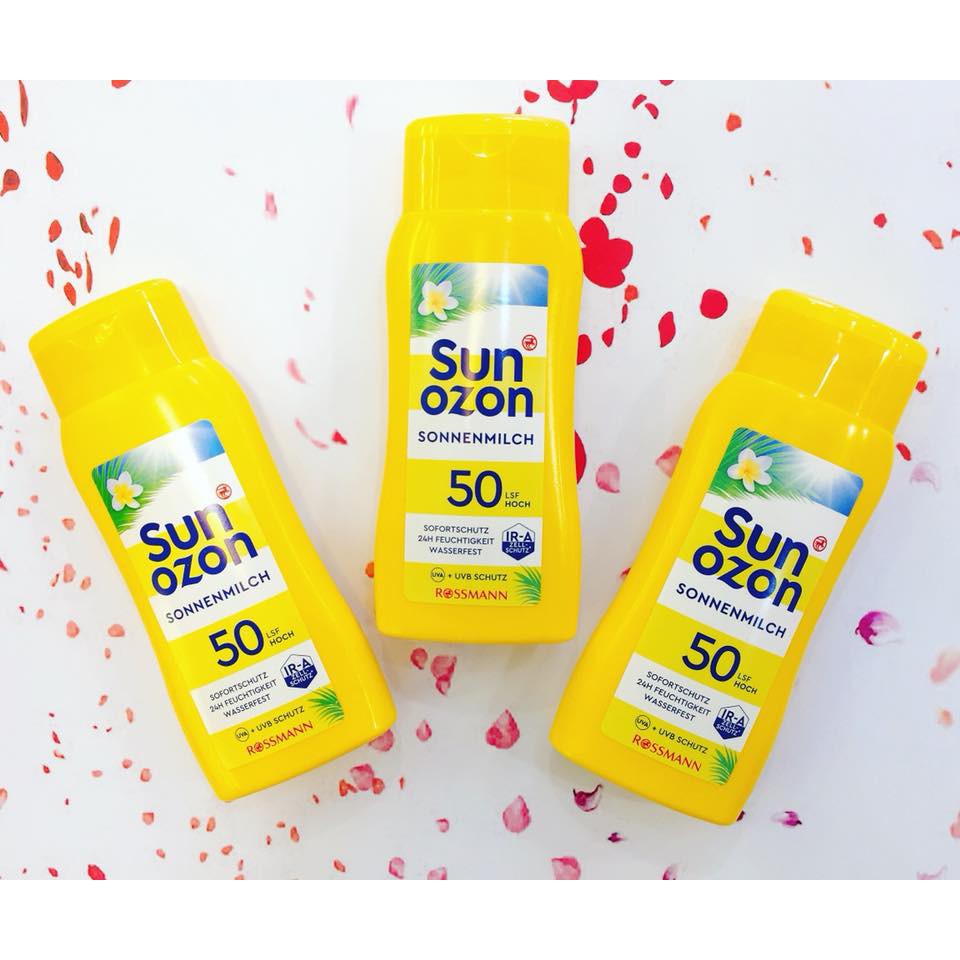 Kem chống nắng Sun Ozon LFS 50+: Bảo vệ da hoàn hảo trong mỗi ngày hè