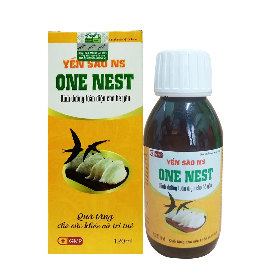 Siro yến sào One Nest: Giải pháp cho trẻ biếng ăn, tăng đề kháng