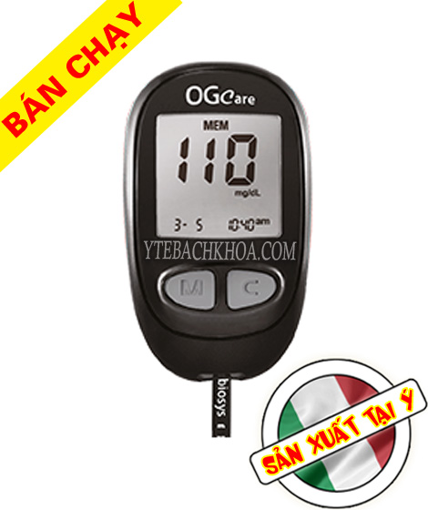 Máy đo đường huyết OGCare – Đạt tiêu chuẩn ISO 15197:2015 với độ chính xác cao