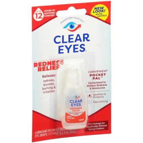 Nhỏ mắt Clear Eyes Redness Relief Eye Drops 6ml x12 chai