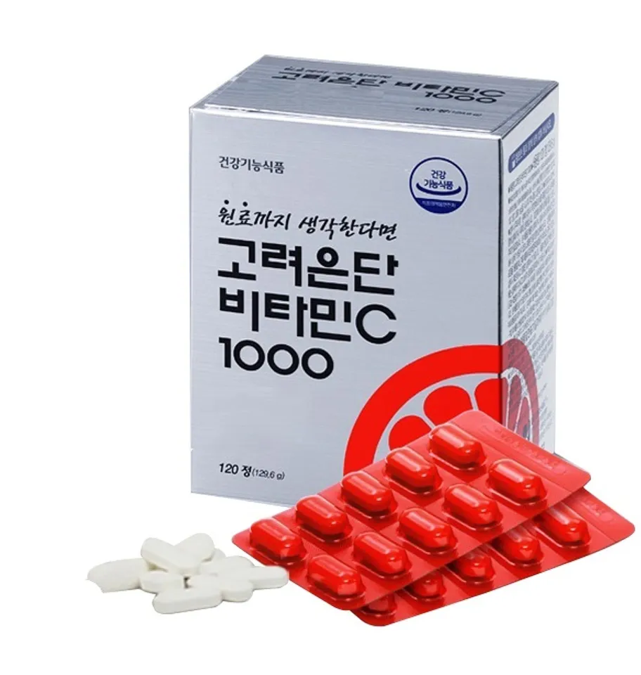 Viên uống Vitamin C 1000mg Korea Eundan Hàn Quốc: Hỗ trợ sức khỏe và làm đẹp da