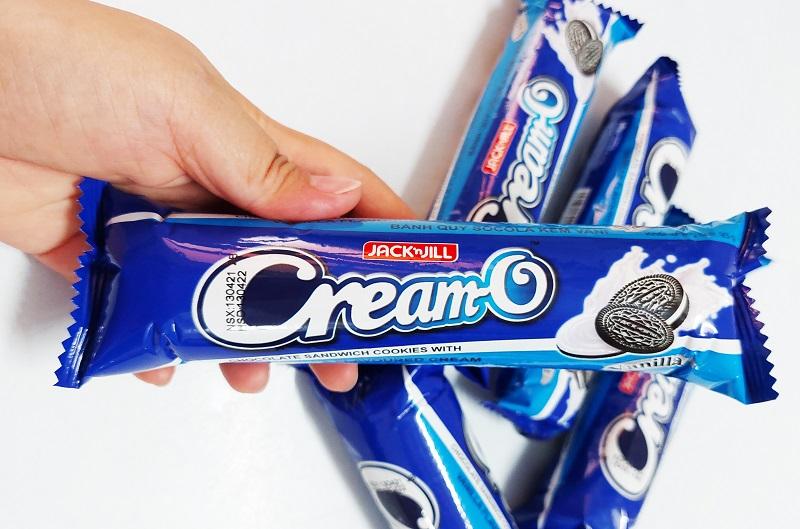1 cái bánh Cream O: Bìa calo và tác động đến cân nặng