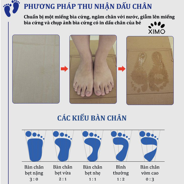 Giày chỉnh hình y khoa hỗ trợ đeo lót giày bàn chân bẹt – UOVO phiên bản Hàn Quốc GCHB09