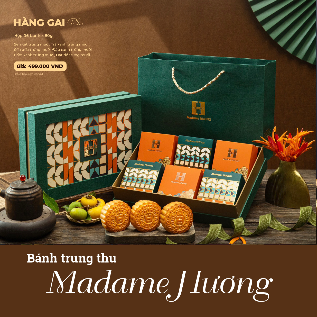 Điểm bán bánh trung thu Madame Hương uy tín tại Hà Nội: Nơi trải nghiệm ẩm thực độc đáo