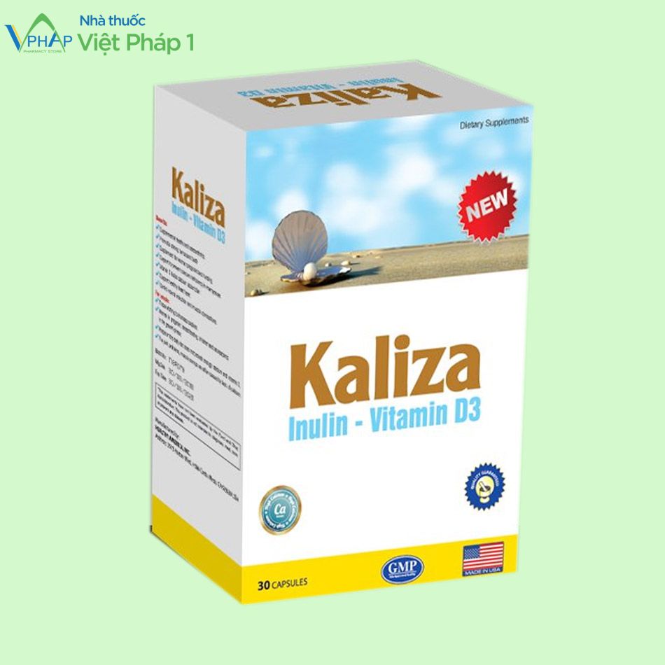 Kaliza Inulin Vitamin D3 – Giúp Xương Chắc Khỏe Với Giá Cả Phải Chăng