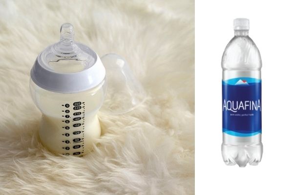 Nước Aquafina: Lựa chọn tốt cho việc pha sữa cho bé