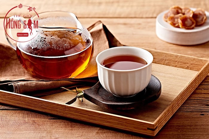 10 Tác dụng tuyệt vời của trà hồng sâm Hàn Quốc đối với sức khỏe mỗi ngày